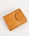 Derby - Men’s Original Leather Wallet (Almond Croco Brown ) - Thumbnail 7