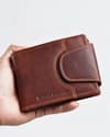 Derby - Men’s Original Leather Wallet (Vintage Brown) - Thumbnail 3