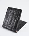 Heritage - Men’s Original Leather Wallet (Croco Black) - Thumbnail 4