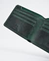 Heritage (Sleek Series) - Men’s Original Leather Wallet (Rugged Green) - Thumbnail 6
