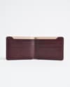 Heritage (Sleek Series) - Men’s Original Leather Wallet (Cherry) - Thumbnail 1