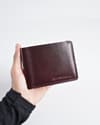 Heritage (Sleek Series) - Men’s Original Leather Wallet (Cherry) - Thumbnail 5