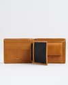 Hudson Men’s Original Leather Wallet (Almond Brown) - Thumbnail 3