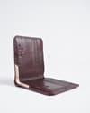 LiverPool (Sleek Series) -  Men’s Original Leather Wallet (Cherry) - Thumbnail 6