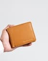 Tanner Men’s Original Leather Wallet  (Almond Brown) - Thumbnail 8