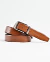Arizona - Men's Original Leather Belt  Reversible (Black & Tan) - 28-44 - Thumbnail 1