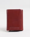 Barcelano - Men’s Original Leather Wallet | One-Click Card Access (Brown and Cherry Blend) - Thumbnail 6