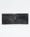 Cambridge Men’s Original Soft Leather Wallet (Croco Black) - Thumbnail 4
