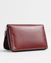Oliver - Original Leather Sleek Passport  Holder (Brown and Cherry Blend) - Thumbnail 4