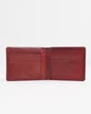 Real Madrid - Men’s Original Sleek Leather Wallet (Brown and Cherry Blend) - Thumbnail 3