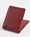 Real Madrid - Men’s Original Sleek Leather Wallet (Brown and Cherry Blend) - Thumbnail 5