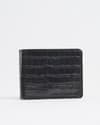 Tanner Men’s Original Leather Wallet ( Croco Black) - Thumbnail 3