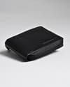 Tokyo Men’s Original Leather Zipper Wallet - (Jet Black) - Thumbnail 6