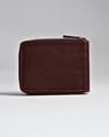 Tokyo Men’s Original Leather Zipper Wallet (Vintage Brown) - Thumbnail 3
