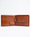 Cambridge - Men’s Original Leather Wallet - LION (Dual Tone Cognac) - Thumbnail 2