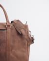 Classic Traveller - Original Leather Travel Bag (Rugged Brown) - Thumbnail 11