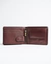 Harvard Men’s Original Leather Wallet (Rich Brown) - Thumbnail 3