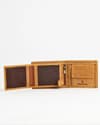 Harvard Men’s Original Leather Wallet (Rugged Series) - Tan - Thumbnail 3