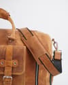The Heritage - Original Leather Travel Bag (Rugged Tan) - Thumbnail 7