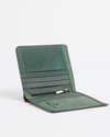 Aubrey - Men’s Original Leather Wallet (Rugged Green) - Thumbnail 3