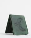 Cambridge (Limited Edition) Men’s Original Leather Wallet - (Rugged Green) - Eagle - Thumbnail 9