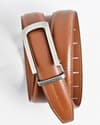 Oxford Men's Original Leather Belt  (Tan) - 28-44 - Thumbnail 3