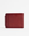 Derby - Men’s Original Leather Wallet (Saffiano Brown and Cherry Blend) - Thumbnail 6