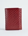 Detroit - Men’s Original Leather [Smart Card Pop UP] Wallet (Royal Cherry Salmon) - Thumbnail 4