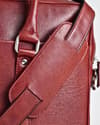 Executive Men's Original Leather Briefcase  (Saffiano) - Thumbnail 6