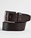 Maverick  - Men's Original Casual Leather Belt  (Brown) - 28-44 - Thumbnail 4