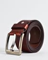 Maverick  - Men's Original Casual Leather Belt  (Brown & Cherry Blend) - 28-44 - Thumbnail 2