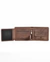 Cambridge - Men’s Original Leather Wallet (Rugged Series) - Brown - Thumbnail 5