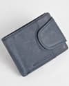 Derby - Men’s Original Leather Wallet (Rugged Blue) - Thumbnail 1