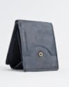 Derby - Men’s Original Leather Wallet (Rugged Blue) - Thumbnail 7