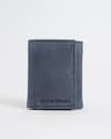 Dublin - Men’s Original Leather Trifold Wallet (Rugged Blue) - Thumbnail 1