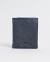 Dublin - Men’s Original Leather Trifold Wallet (Rugged Blue) - Thumbnail 2