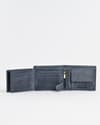 Harvard Men’s Original Leather Wallet (Rugged Blue) - Thumbnail 3