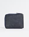 Tokyo Men’s Original Leather Zipper Wallet (Rugged Blue) - Thumbnail 2
