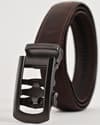 Oxford Men's Original Leather Belt  (Brown & Tan Blend) - 28-44 - Thumbnail 2