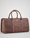 Elite Traveller - Original Leather Travel Bag (Rugged Brown) - Thumbnail 1