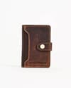 Las Vegas - Men’s Original Leather Wallet - One-Click Card Access - (Vintage Brown) - Thumbnail 1