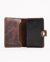 Las Vegas - Men’s Original Leather Wallet - One-Click Card Access - (Vintage Brown) - Thumbnail 5