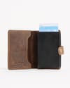 Las Vegas - Men’s Original Leather Wallet - One-Click Card Access - (Rugged Tan) - Thumbnail 2