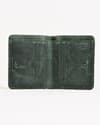 Boston (Sleek Series) - Men’s Original Leather Wallet (Rugged Green) - Thumbnail 2