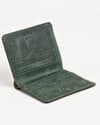 Boston (Sleek Series) - Men’s Original Leather Wallet (Rugged Green) - Thumbnail 1