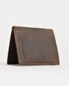 Florida (Sleek Series) - Men’s Original Leather Wallet (Rugged Brown) - Thumbnail 4