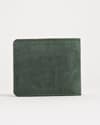 Broadway  (Sleek Series) - Men’s Original Leather Wallet (Rugged Green) - Thumbnail 5