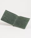 Texas (Sleek Series) - Men’s Original Leather Wallet (Rugged Green) - Thumbnail 2