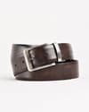 Brazil - Men's Original Leather Belt  Reversible (Black & Brown) - 28-44 - Thumbnail 2