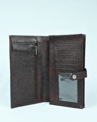 Lily - Women’s Original Leather Wallet - Brown